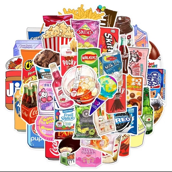 25 miscellaneous stickers WATERPROOF - Picture 4 of 9